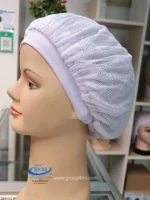 COFIA DE TELA CIRCULAR CON PRETINA Blanco NR COFIA DE TELA CIRCULAR CON PRETINA Blanco NR