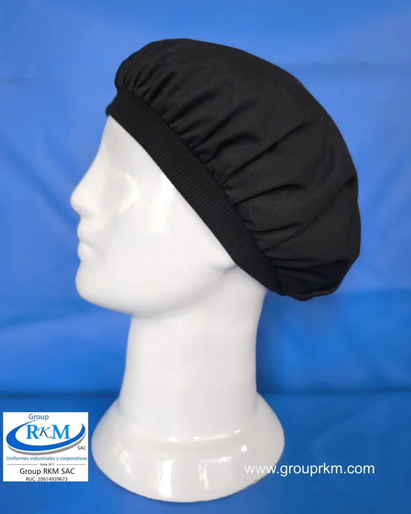 COFIA DE TELA CIRCULAR PQ CON PRETINA NEGRO - GROUP RKM SAC