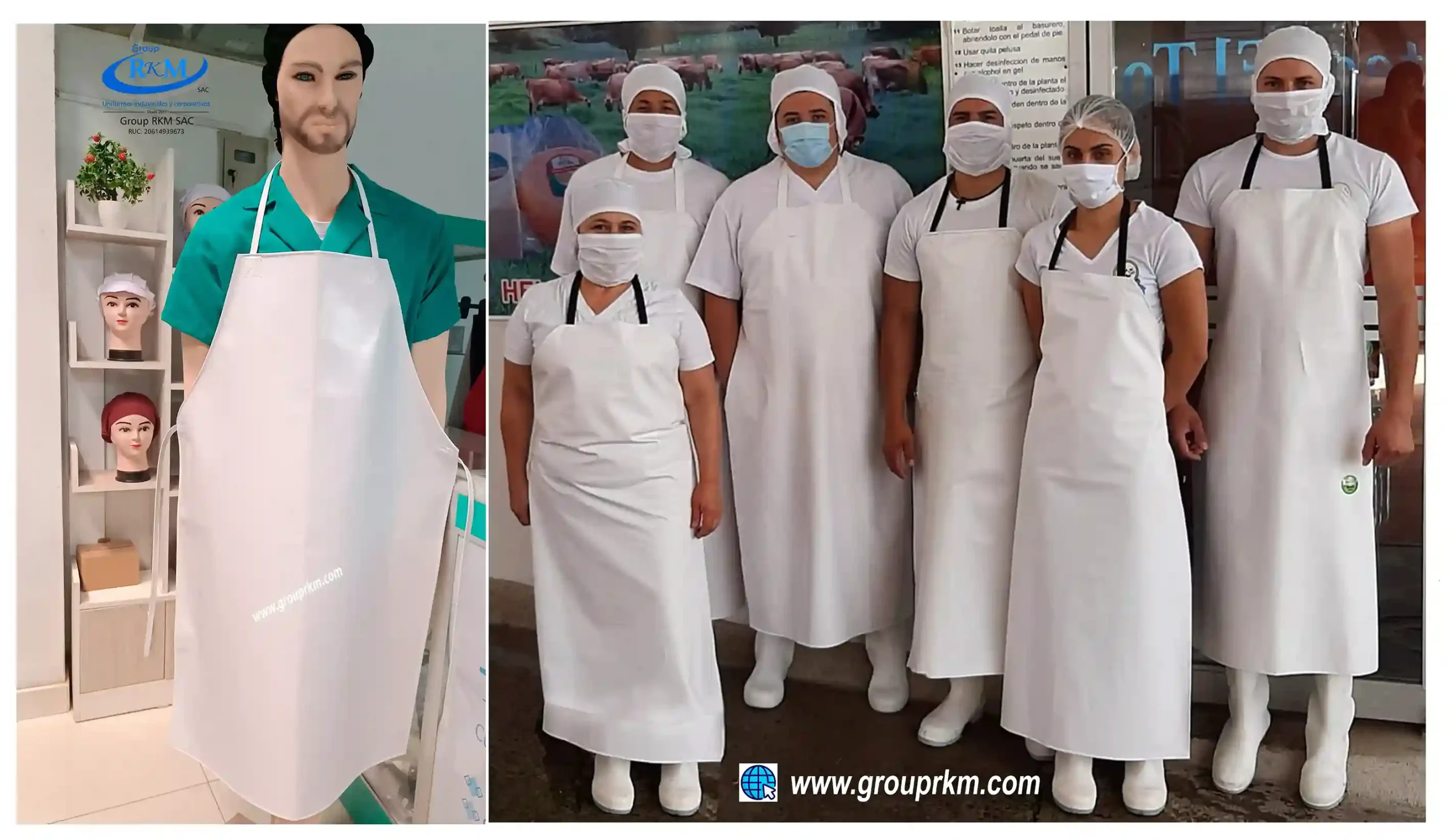 Mandiles Y Delantales de PVC