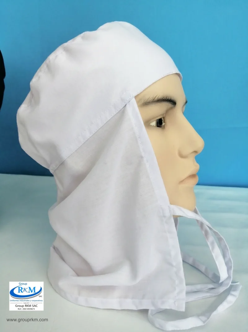 Cofia DE TELA ARABE Blanco 1