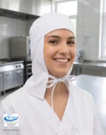 Cofia DE TELA ARABE Blanco 3