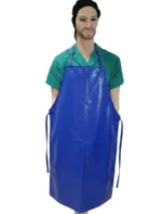 Mandil de PVC Industrial 70 x 110 cm Azulino