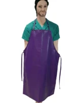 Mandil de PVC Industrial 70 x 110 cm Morado