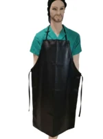 Mandil de PVC Industrial 70 x 110 cm Negro