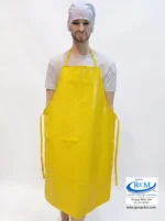 Delantal Doble Faz PVC Semi industrial Amarillo