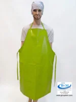 Delantal Doble Faz PVC Semi industrial Verde Manzana