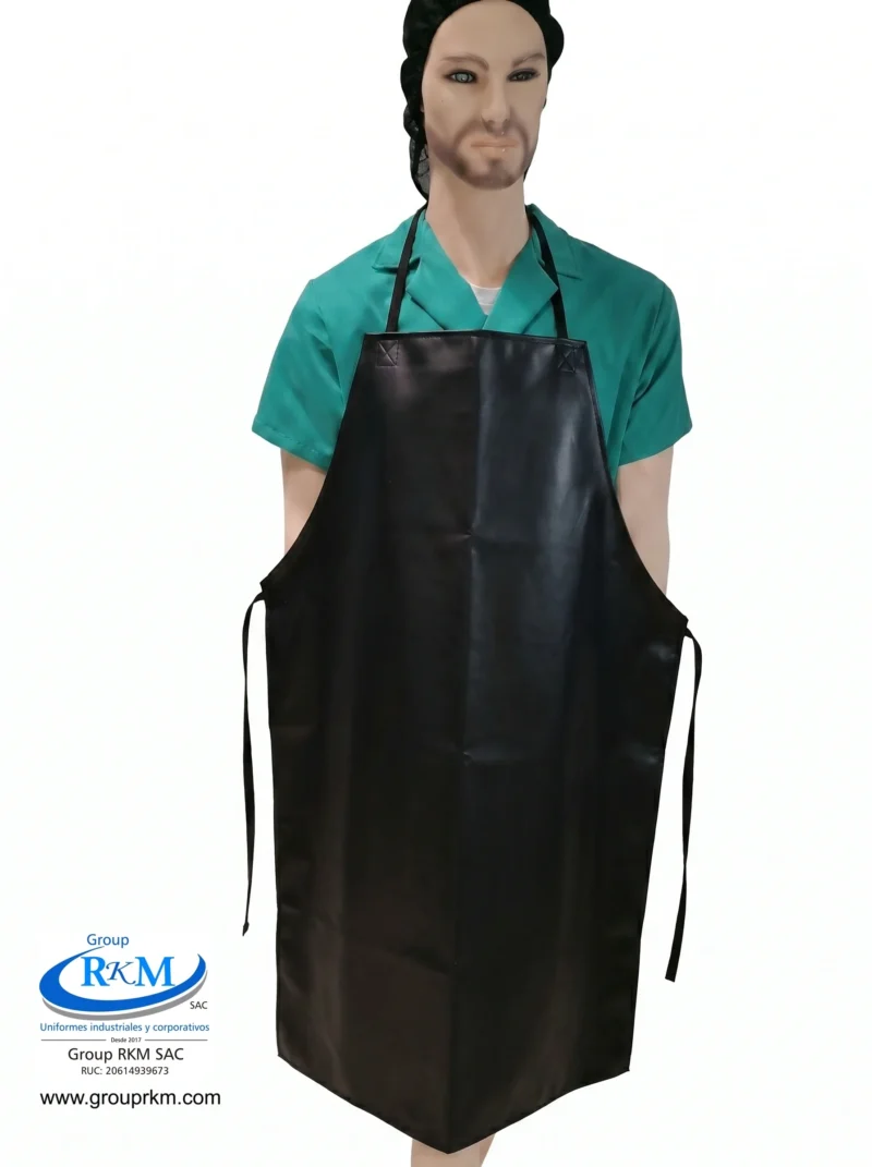 Mandil de PVC Industrial Negro