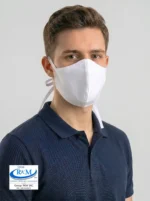 Mascarilla de Tela Anatomica con Amarres - 3 Mascarilla de Tela Anatomica con Amarres - 3