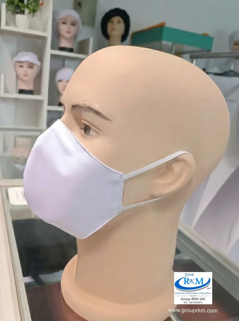 Mascarilla de tela Anatomica Con Ligas 1 Mascarilla de tela Anatomica Con Ligas 1