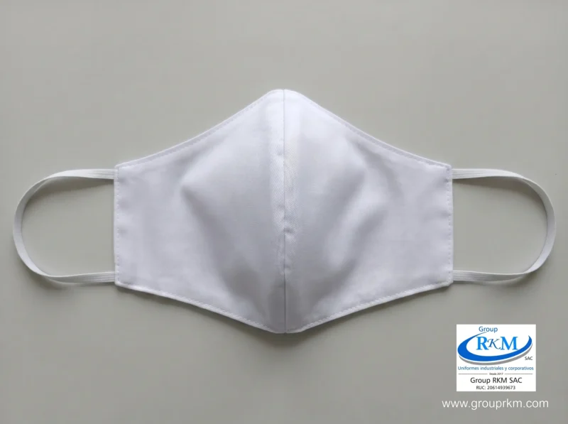 Mascarilla de tela Anatomica Con Ligas 5