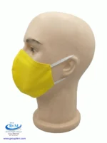 Mascarilla de tela Anatomica Con Ligas Amarillo Mascarilla de tela Anatomica Con Ligas Amarillo