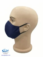 Mascarilla de tela Anatomica Con Ligas Azul Marino Mascarilla de tela Anatomica Con Ligas Azul Marino