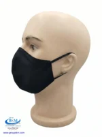 Mascarilla de tela Anatomica Con Ligas Negro Mascarilla de tela Anatomica Con Ligas Negro