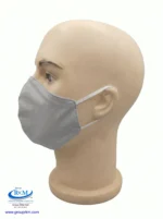 Mascarilla de tela Anatomica Con Ligas gris claro Mascarilla de tela Anatomica Con Ligas gris claro
