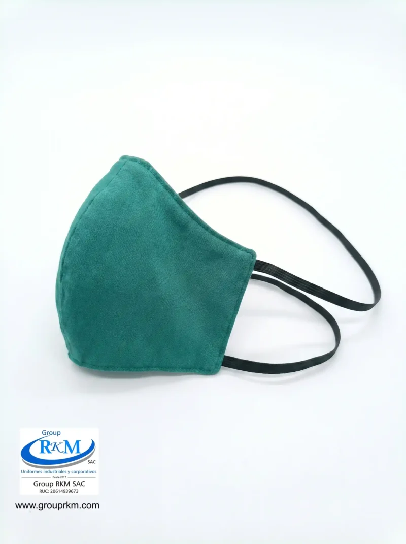 Mascarilla de tela Con Elastico para atras 3