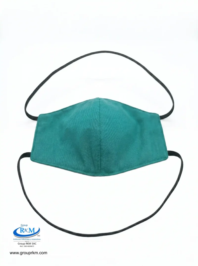 Mascarilla de tela Con Elastico para atras 4