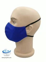 Mascarilla de tela Con Elastico para atras Azulino Mascarilla de tela Con Elastico para atras Azulino