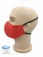Mascarilla de tela Con Elastico para atras Rojo Mascarilla de tela Con Elastico para atras Rojo