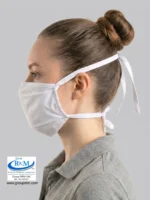 Mascarilla de tela plana con amarres 3 Mascarilla de tela plana con amarres 3